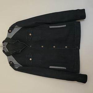 Blue Denim Jean Jacket By Big Elephant S